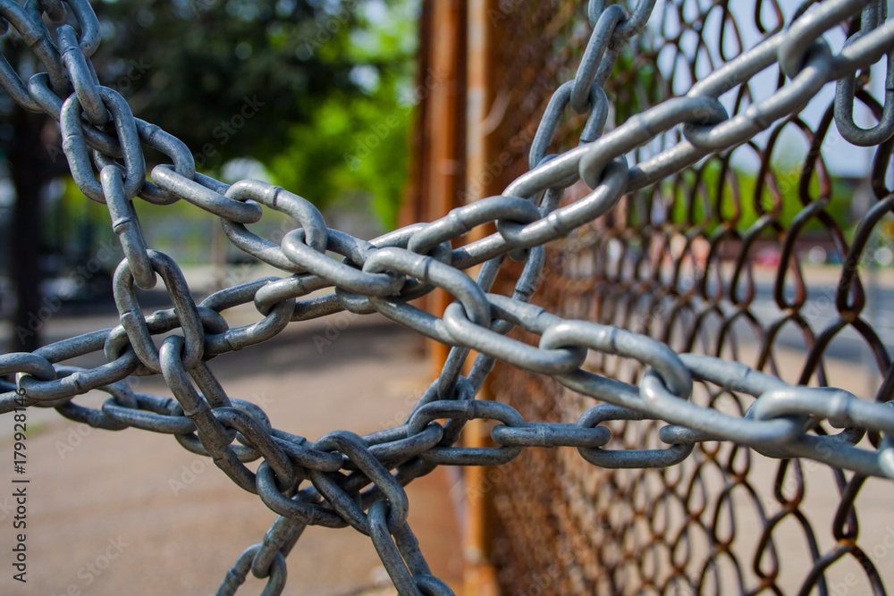Tangle of Chain and Fence Tangle of Chain and Fence