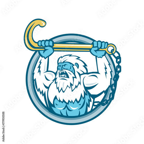 Yeti Lifting J Hook Circle Retro