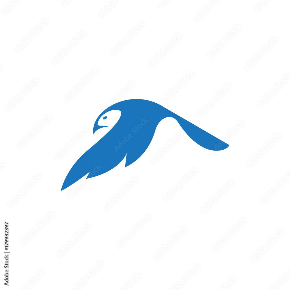 fly bird logo template fly bird logo template
