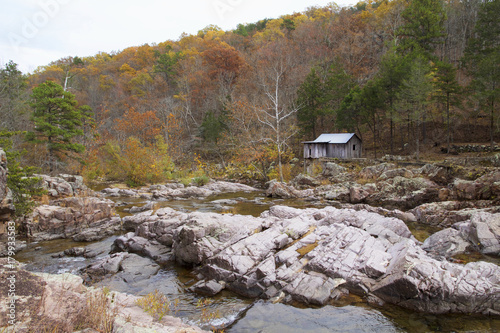 Klepzig Mill in the Fall photo