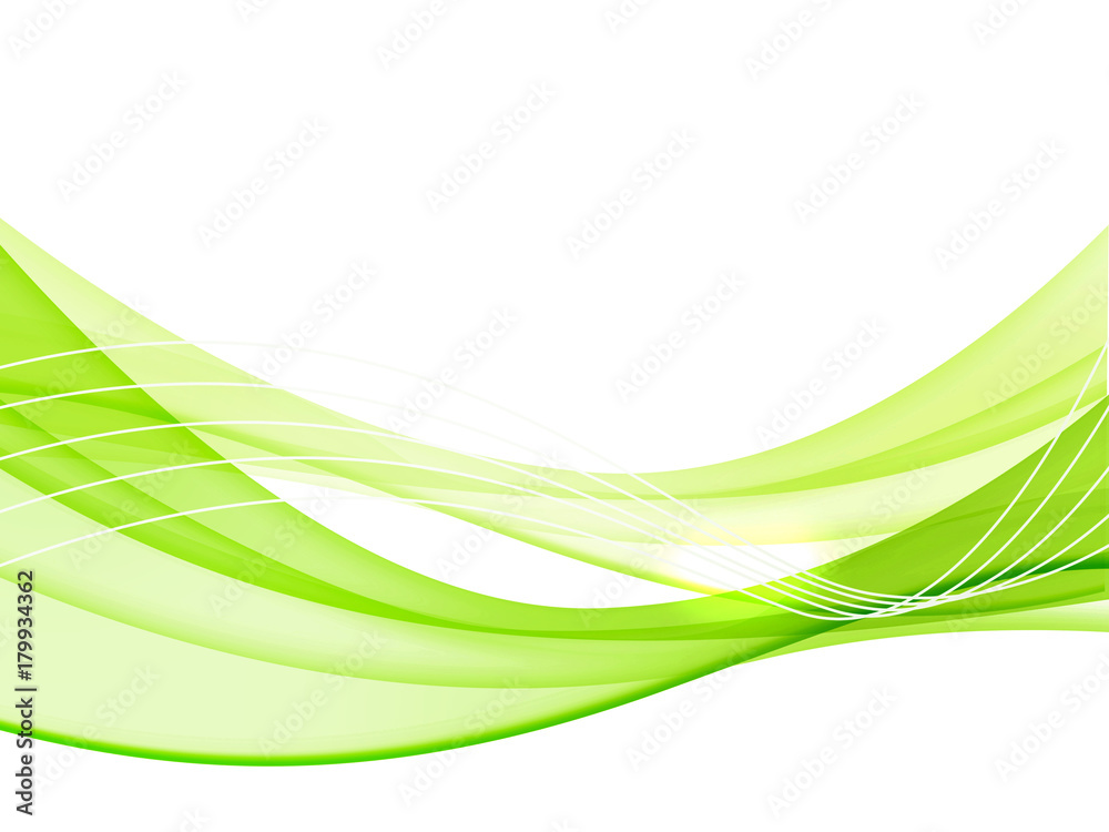 Obraz premium 抽象背景 エコ 曲線模様