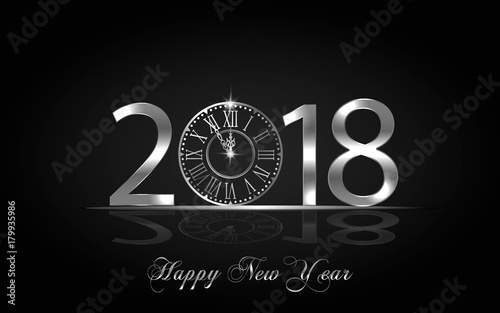 Happy New Year 2017. Vector...