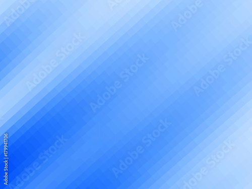Abstract blue background. Gradient pattern of squares
