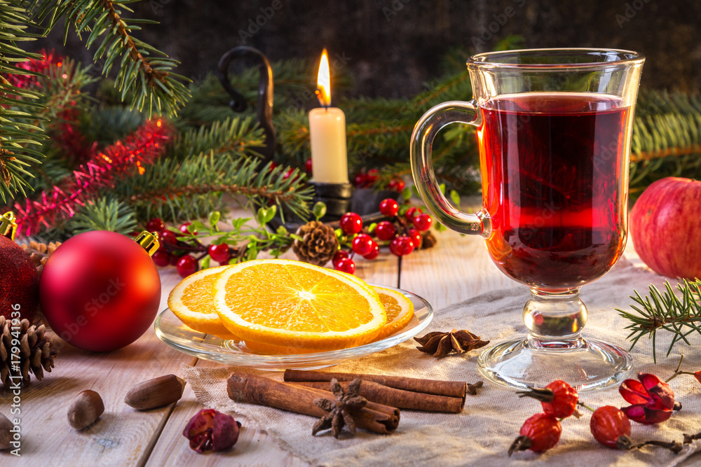 Image with mulled wine. Image with mulled wine.