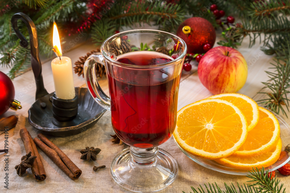 Image with mulled wine. Image with mulled wine.