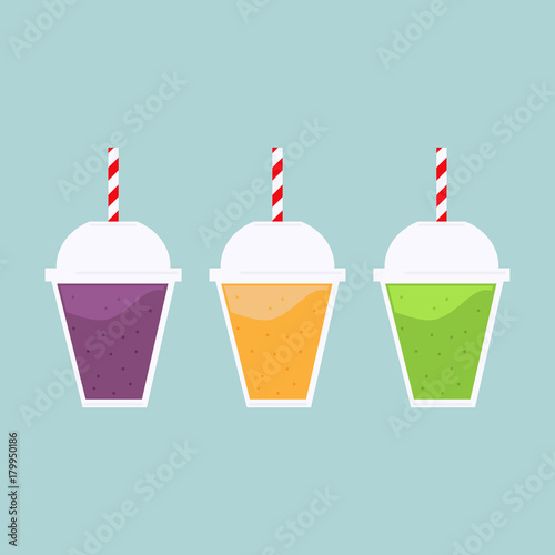 Smoothies cocktail drink