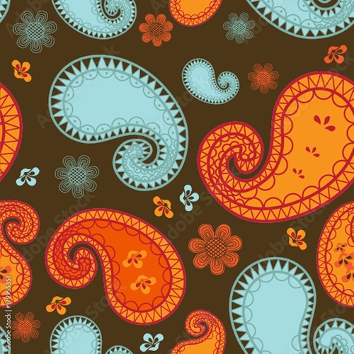 Abstract seamless pattern