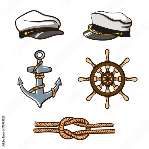 Nautical Icons Set