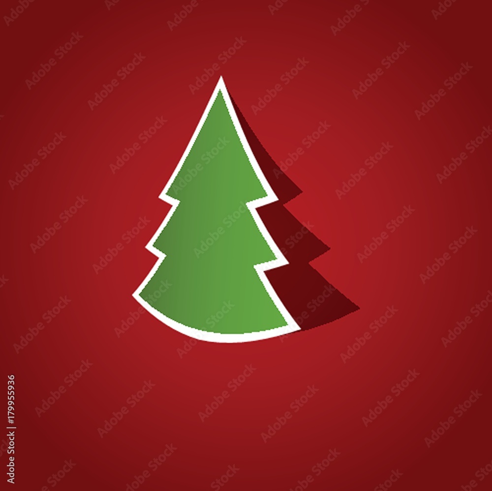 Christmas background with Christmas tree, vector illustration. Christmas background with Christmas tree, vector illustration.