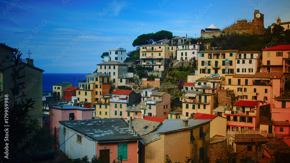Town of Rio Maggiore, Cinque Terre, Italy