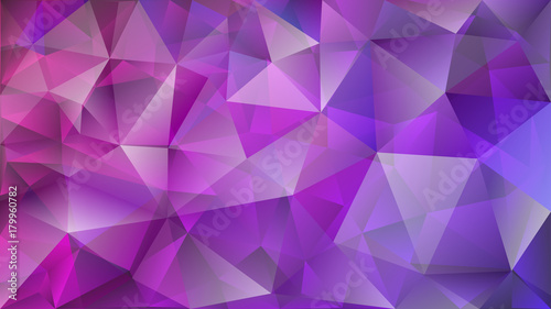 Abstract low polygonal background of triangles