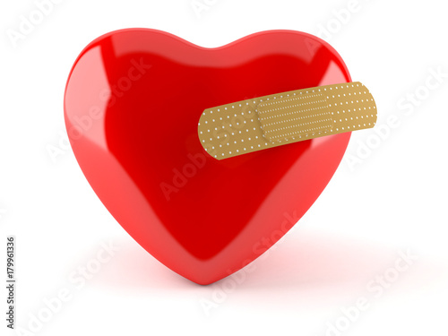 Foto Heart with plaster