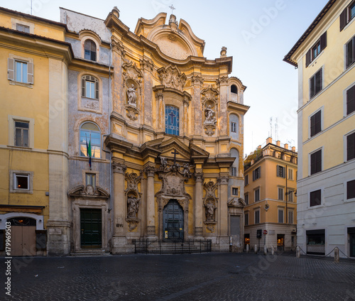 Santa Maria Maddalena church in Rome, Italy.