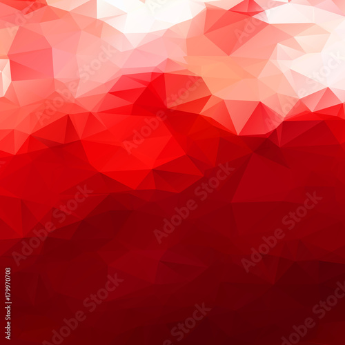 Abstract red polygon texture