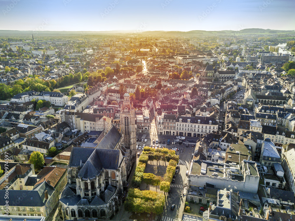 Charming town called Compiegne, Hauts-de-France, France