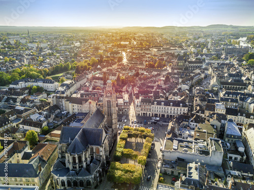 Charming town called Compiegne, Hauts-de-France, France photo