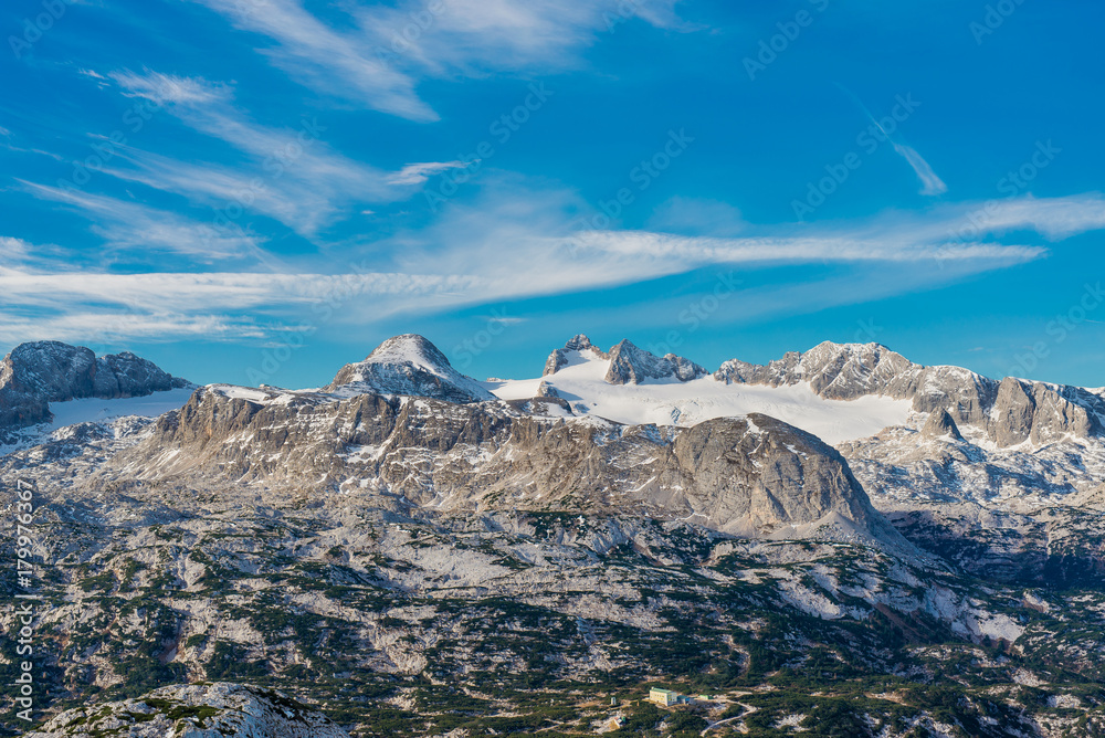 Beautiful views of the Alps mountain