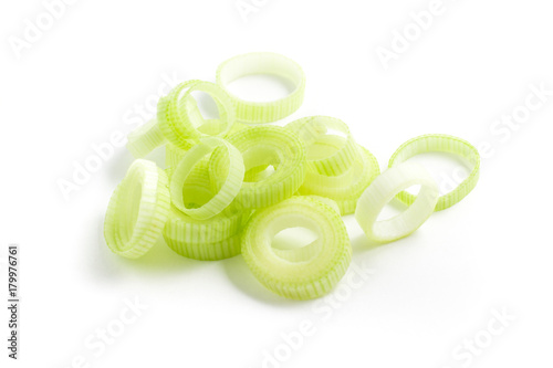 Fresh Sliced Leeks