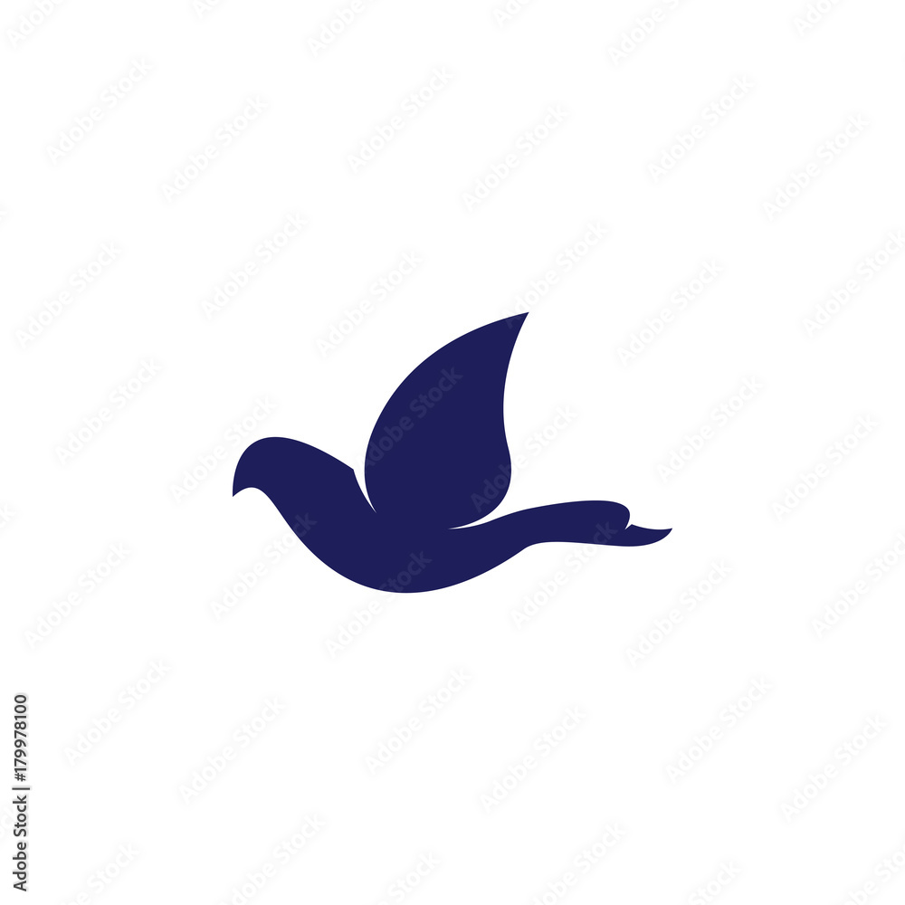 Bird and Duck Fly Logo Vector Bird and Duck Fly Logo Vector