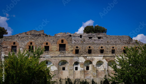 The City Ancient Pompeii, Historic Landmark  in Italy 