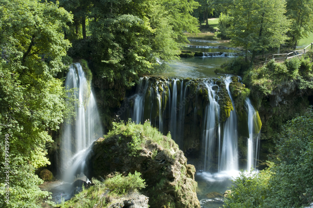 Obraz premium Rastoke waterfall