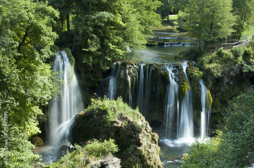 Rastoke waterfall