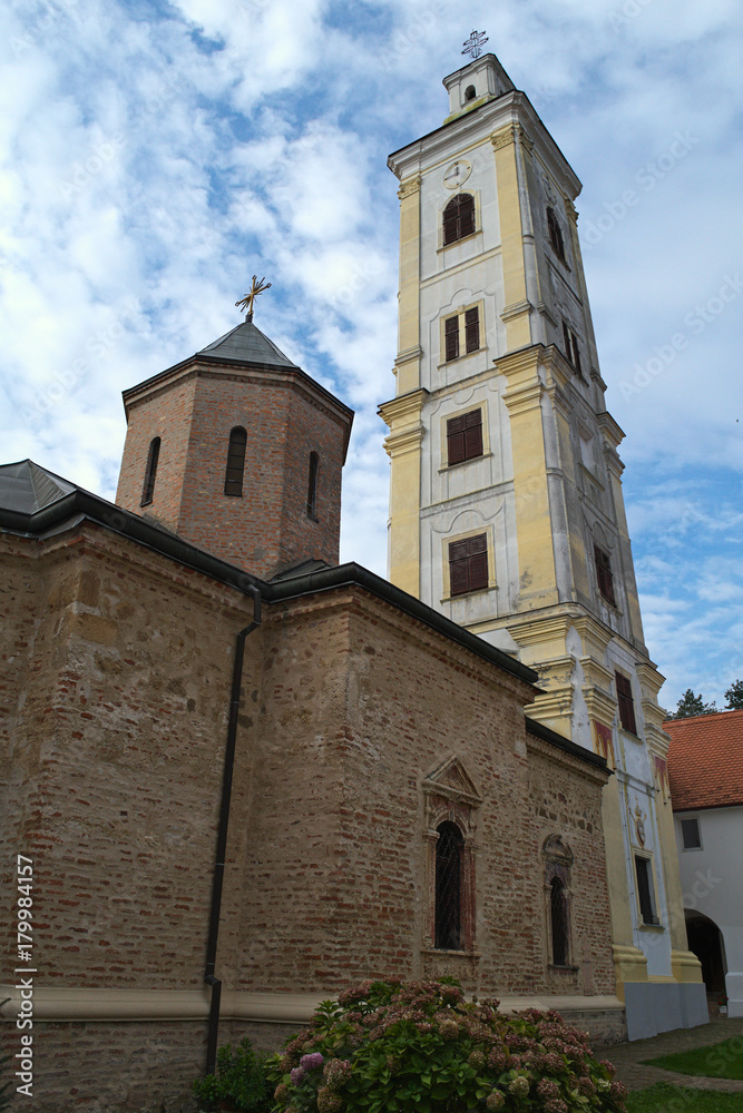 Main church in monastery Big Remeta, Serbia