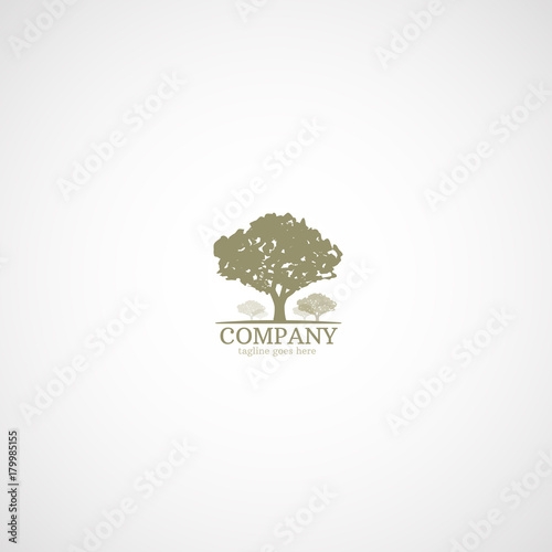 Vector Garden Fruit Tree.
