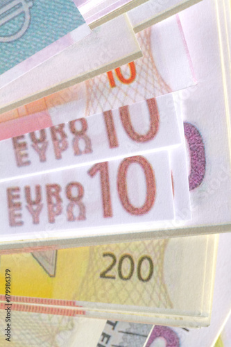 Stack of Euro Banknotes