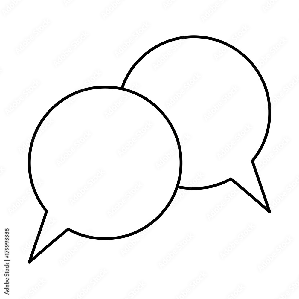 speech bubble isolated icon speech bubble isolated icon