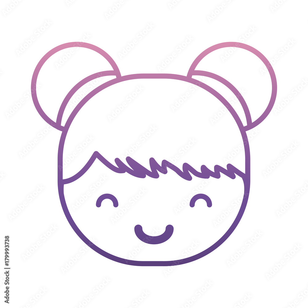 cartoon girl icon over white background vector illustration cartoon girl icon over white background vector illustration