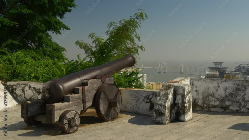 sunny day macau city famous guia lighthouse view point cannon panorama 4k china
sunny day macau city famous guia lighthouse view point cannon panorama 4k china
