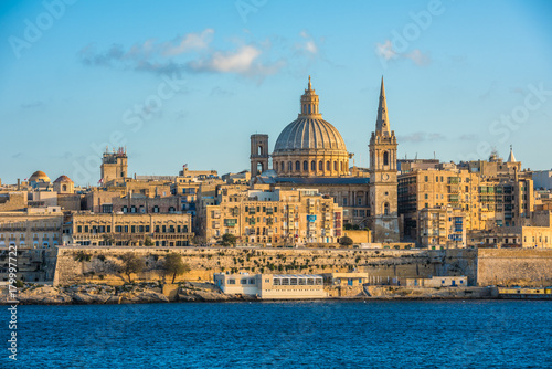 View of Valletta, the capital of Malta © javarman