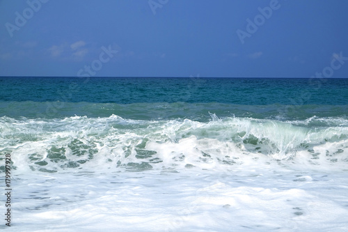 Beautiful Blue Ocean Wave