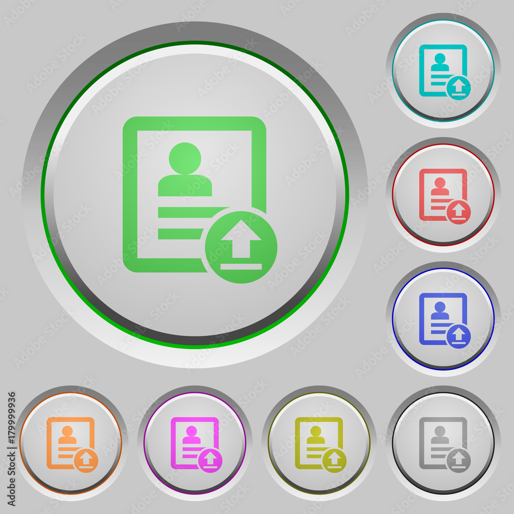 Upload contact push buttons Upload contact push buttons