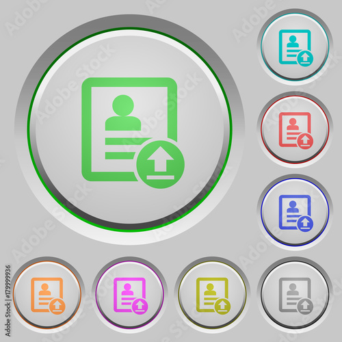 Upload contact push buttons