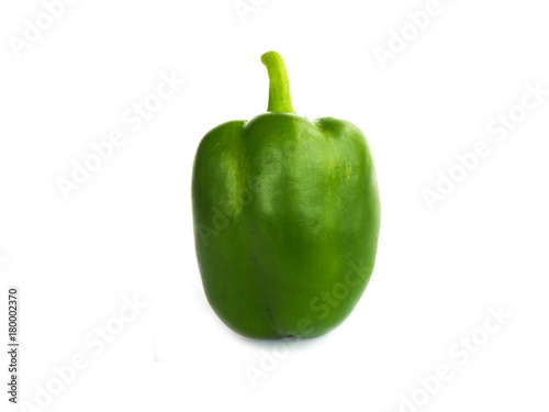 Bell peppers isolated on white background