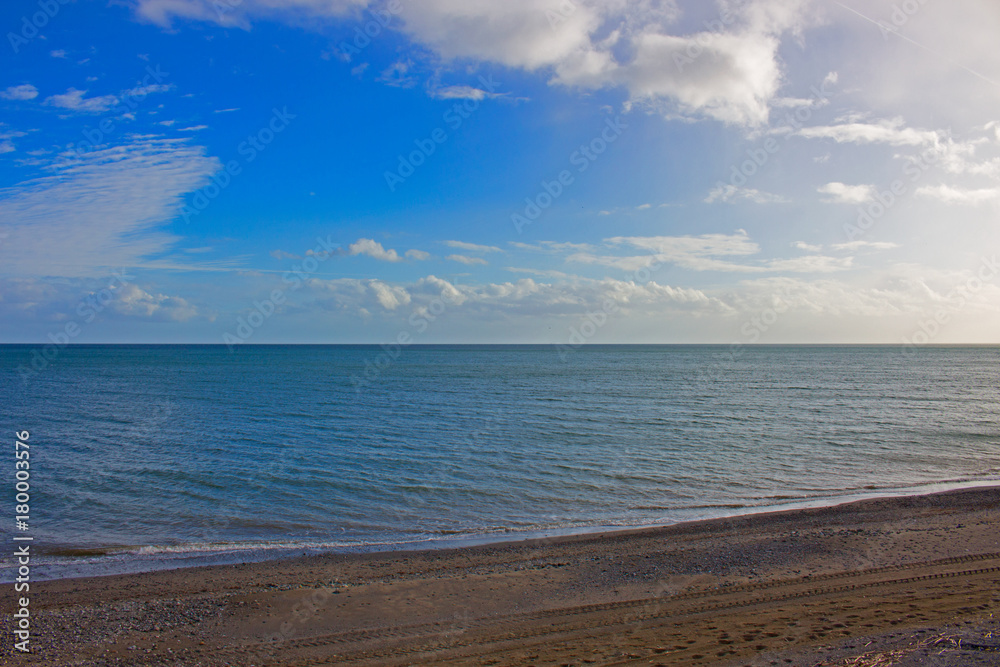 Beach. Beautiful beach, sea and sky. Costa del Sol, Andalusia, Spain. Beach. Beautiful beach, sea and sky. Costa del Sol, Andalusia, Spain.