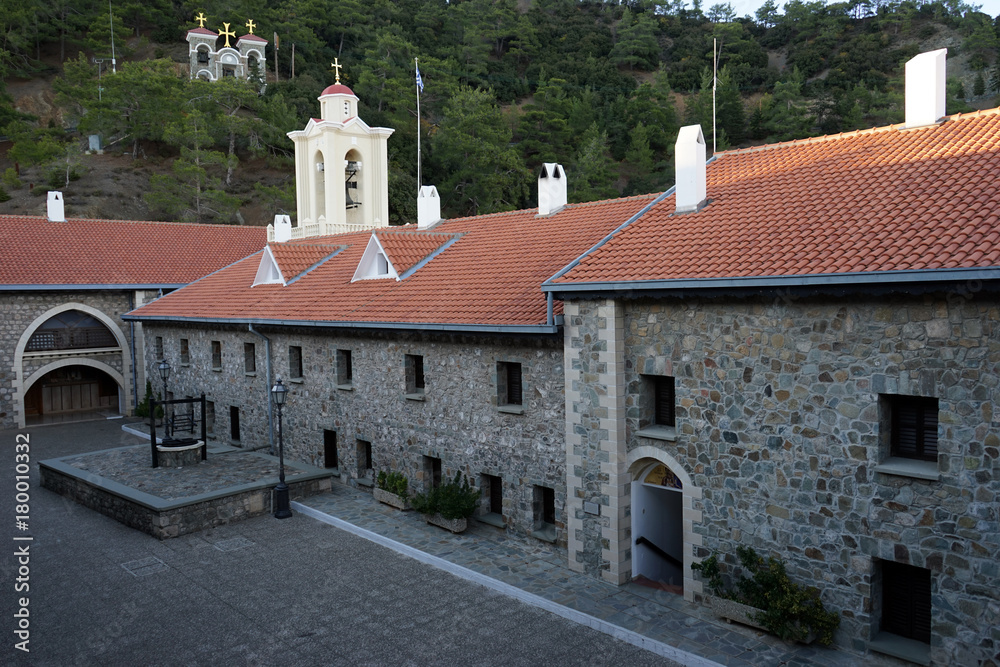 Inner yard of monastery