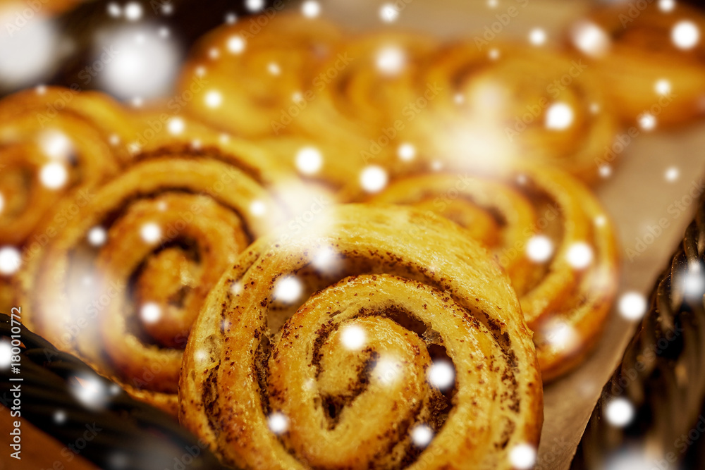 close up of buns at bakery or grocery store close up of buns at bakery or grocery store