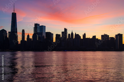 New York City sunrise