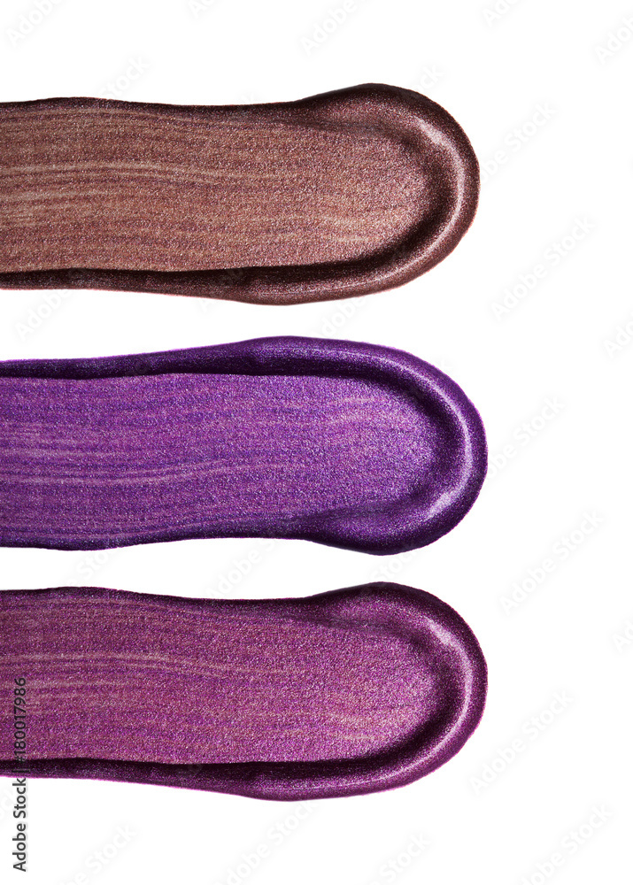 Gloss à lèvres sur fond blanc Gloss à lèvres sur fond blanc