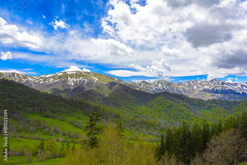 Beautiful mountain landscape in spring © Jim