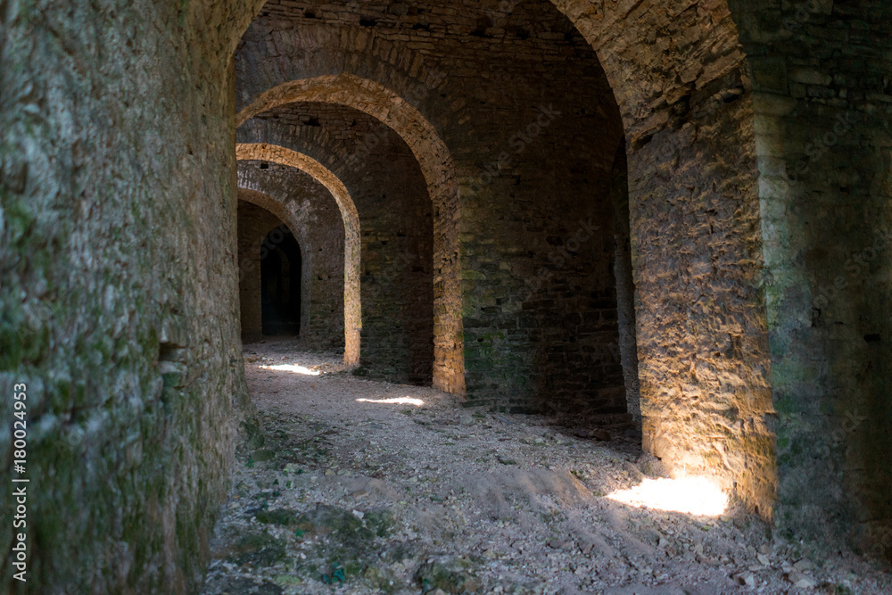 Old castle tunnels