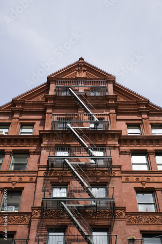 Traditional New York buildings