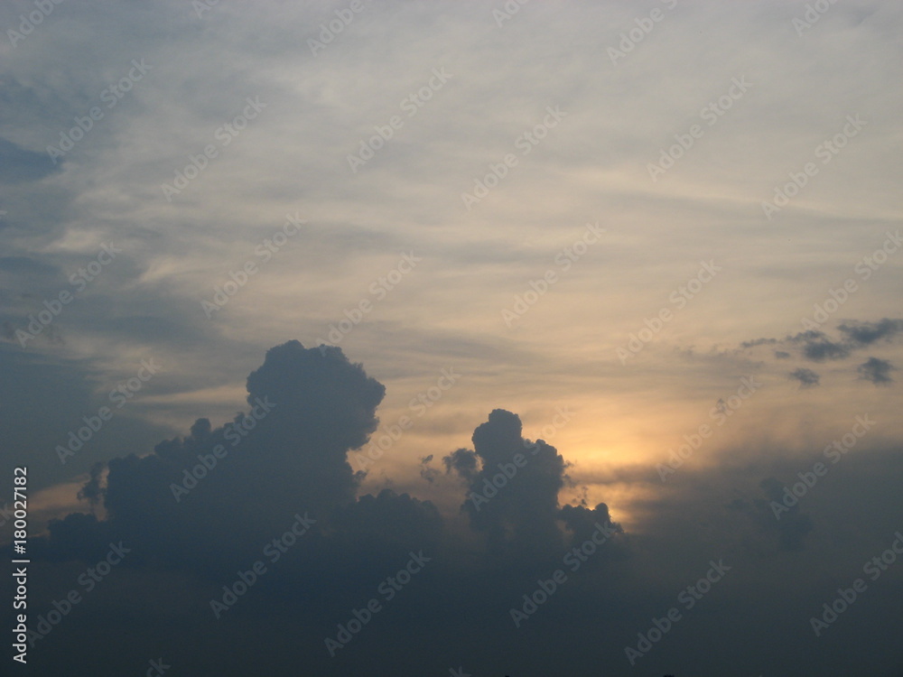 Fototapeta premium Sad sky