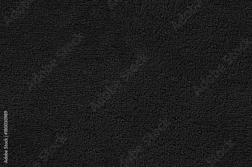 black seamless terry cloth texture © Olga