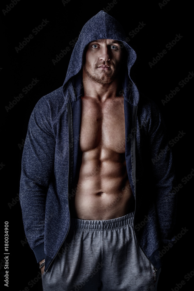 guy in hoodie Stock Photo | Adobe Stock
