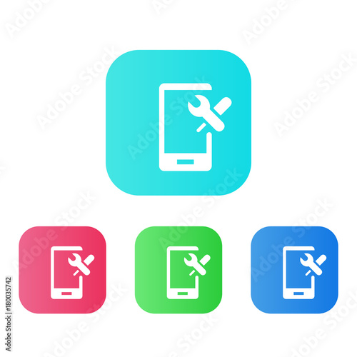 Four Colors - Flat App Icons