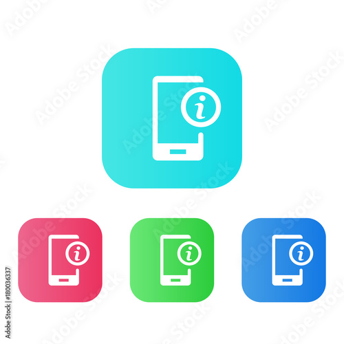 Four Colors - Flat App Icons photo